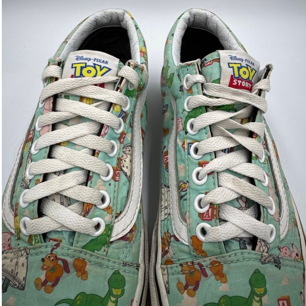 Vans Old Skool Toy Story Andy's Toys Womens 9 EU40 Woody Buzz Rex Skate Shoes - Picture 2 of 13